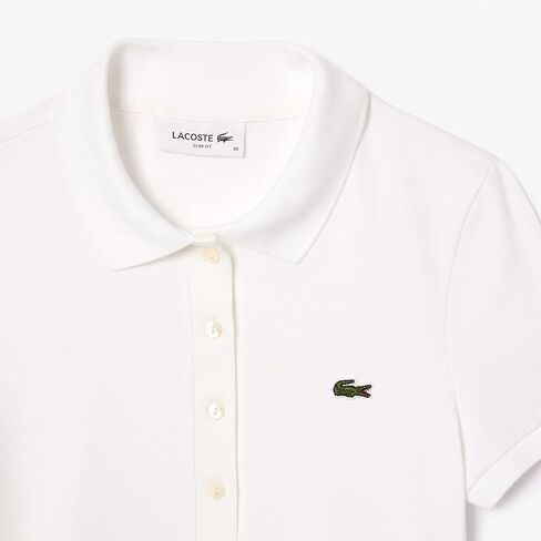 Lacoste Women's L.12.d Slim Fit Jersey Polo Shirt in Saudi Arabia