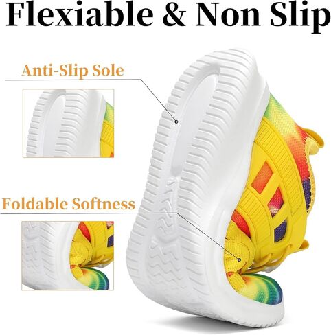 Kids Tennis Shoes, Girls Boys Comfortable Running Shoes, Lightweight Sneakers in Saudi Arabia