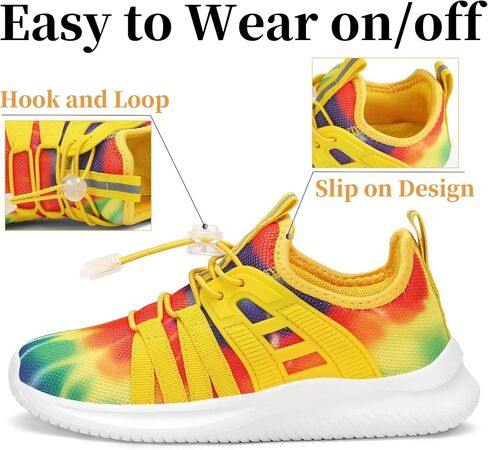 Kids Tennis Shoes, Girls Boys Comfortable Running Shoes, Lightweight Sneakers in Saudi Arabia