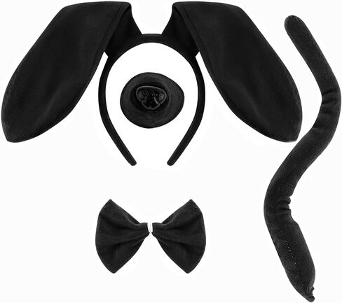 مجموعة أزياء الكلب Dachshund ، أذني الكلب ، عادل ، Tail Tie tise dachshund هدايا ، جرو ، إكسسوارات حفلات الأذنين للنساء للنساء in Kuwait