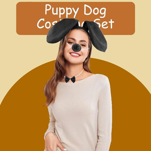 مجموعة أزياء الكلب Dachshund ، أذني الكلب ، عادل ، Tail Tie tise dachshund هدايا ، جرو ، إكسسوارات حفلات الأذنين للنساء للنساء in Kuwait