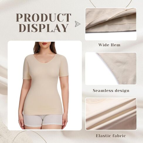 Shapewear Tank Tops for Women Compression Tank Top Tummy Control Seamless Slimming Camisole Cami in Saudi Arabia