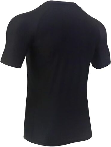 Men's Rash Guard T-Shirts UPF 50+ Baselayer Short Sleeve Skins Compression Performance Fit Tee in Saudi Arabia