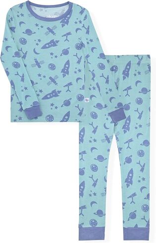 Sleep On It Boys Pajama Sets Soft Breathable Viscose Bamboo Toddlers Boys Pajamas with Fun Prints Sizes for Kids Sleepwear in Saudi Arabia