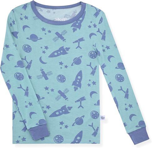 Sleep On It Boys Pajama Sets Soft Breathable Viscose Bamboo Toddlers Boys Pajamas with Fun Prints Sizes for Kids Sleepwear in Saudi Arabia