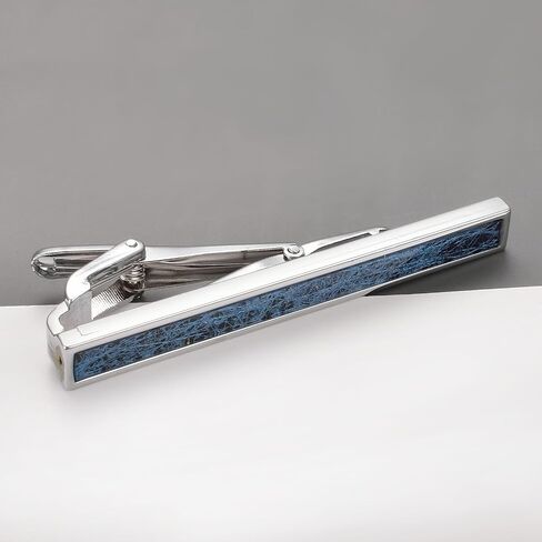 Regular Tie Clip for Men Mother of Pearl Tie Bar Clip Suitable for Party Wedding Jewelry with Box in Kuwait