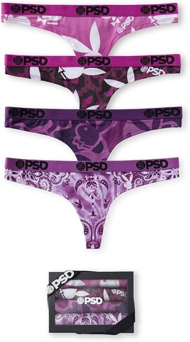 PSD Women's Playboy Thong - الحد الأدنى من الملابس الداخلية للمرأة - سراويل مريحة تمتد للنساء in Kuwait