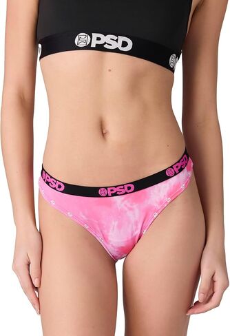 PSD Underwear Womens Thong - Everyday Basics Thong Underwear for Women in Packs and Singles, Minimal Coverage Underwear in Saudi Arabia