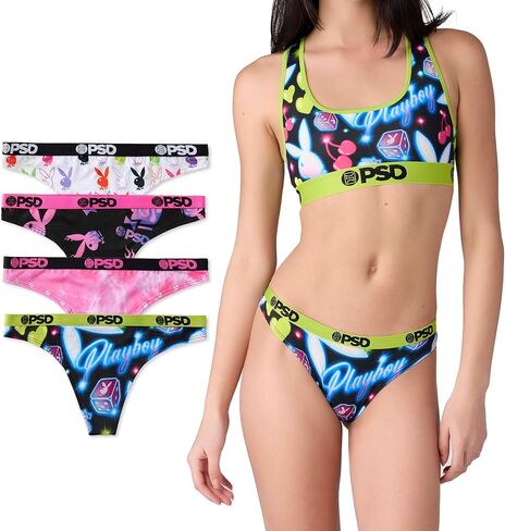PSD Underwear Womens Thong - Everyday Basics Thong Underwear for Women in Packs and Singles, Minimal Coverage Underwear in Saudi Arabia