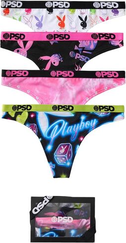 PSD Underwear Womens Thong - Everyday Basics Thong Underwear for Women in Packs and Singles, Minimal Coverage Underwear in Saudi Arabia