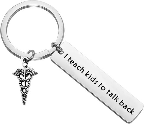 CENWA Speech Language Pathologist SLP Gift Speech Therapy Gift I Teach Kids to Talk Back Speech Teacher Speech Therapist Gift in Kuwait