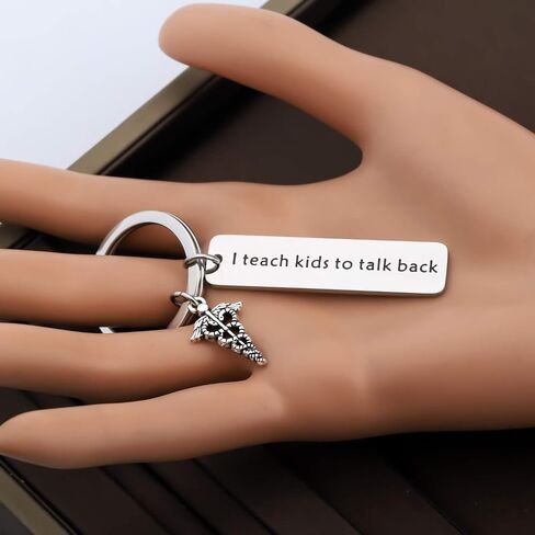 CENWA Speech Language Pathologist SLP Gift Speech Therapy Gift I Teach Kids to Talk Back Speech Teacher Speech Therapist Gift in Kuwait