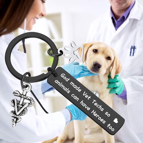 CENWA Veterinarian Gift Vet Tech Appreciation Gift God Made Vet Techs So Animals Can Have Heroes Too in Kuwait