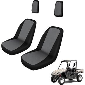 UTV Seat Cover Compatible with Yamaha Rhino 700 660 450 2004-2021, 600D Oxford Fabric Water-Resistant Seat Cover