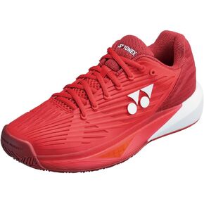 Yonex Eclipsion 5 أحذية التنس للرجال - حجم 10 - تانغو الأحمر