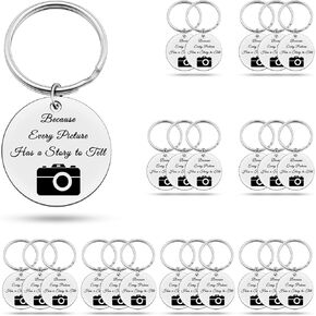 Heigebi Photography Gifts for Camera Lovers Keychain Photo Lovers Birthday Gifts