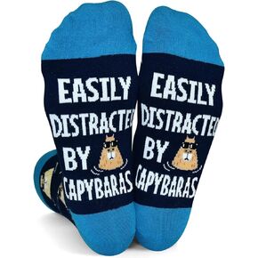 Funny Animal Lover Gifts - Novelty Animal Crew Socks Birthday Christmas Gifts Ideas for Men Women