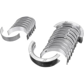Acropix Main Bearing and Connecting Rod Bearing Kit No.12209AA360/12108AA890 لـ Subaru Outback 1999-2012 محرك قضيب Crankshaved محمل النغمة الفضية المعدنية 18pcs