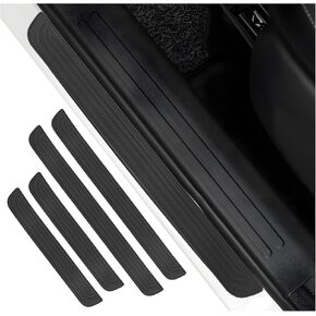 4PCS 2.32" Width Car Door Sill Protector,Automotive Door Entry Guard for Non-Slip and Sill Steps Protection,Universal Anti-Collision Car Doors Protector Edge Guards (Width 2.32")