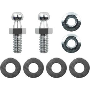 9214PK Ball Socket and Nut (2 Pcs) Fits for Weather Guard Aluminum Tool Box Lid Lift Support