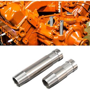Heater Hose Nipples, Water Nipple Tips Outlet Fittings Connector for 64-69 Big Block and Hemi using 5/8" Heater Hoses Fitting for Chrysler Dodge Big Block 383 400 440 1970 & Later