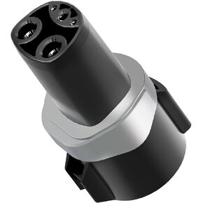 EV Charger J1772 إلى Tesla Adapter - ما يصل إلى 60A 250V IP55 J1772 شاحن محول Tesla Model 3/Y/X/S ، محول EV المتنقل لـ Tesla مع شحن سريع