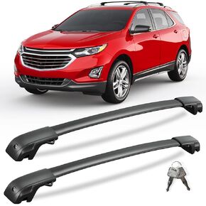 220lbs Lockable Roof Rack Cross Bars Compatible with Ford Explorer 2011 2012 2013 2014 2015 with Raised Side Rails, Heavy Duty Aluminum Roof Rails Crossbars Luggage Accessories