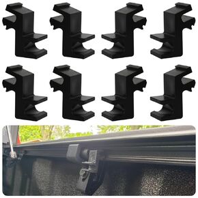 4 Pcs Prop Rod Clips Set Fit for Undercover Tonneau Prop Rod, Truck Bed Cover Clips for Undercover Ultra Flex Hard Folding Truck Bed Tonneau Cover Prop Rod