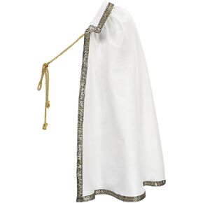 KUOIN Medieval Tudor Half Shoulder Cape Renaissance Cavalier Shawl Shrug Cloak LARP Accessory