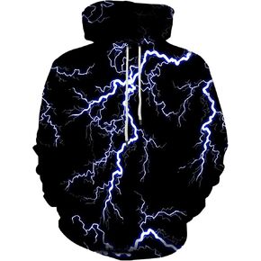 Hoodies Liidipas للرجال نساء 3D Pullover Cood Hoodie Grootshirts مقنعين مع جيب