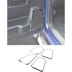 Interior Door Speaker Cover Trim Frame for Dodge Ram 1500 2010-2017 Car Interior Accessories, Chrome