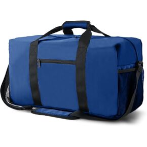 Large Sport Tote Bag, Waterproof Duffel Travel Bag Perfect as A Women/Man Weekender Carry-on Overnight Bags(Blue)