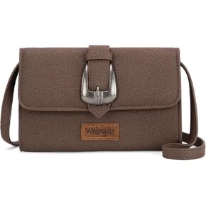 Wrangler Crossbody Bags for Women Wristlet Wallet Purse with Card Slots