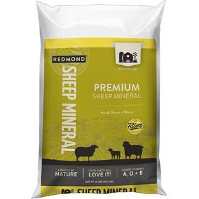 Redmond All Natural Sheep Mineral Supplement - Essential Trace Minerals for Overall Health and Growth Support - 5 lbs in Kuwait