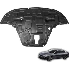 PratRaken Engine Splash Shield Fit for Kia K5 2021 2022 2023 2024 2025 Comes with Screw Hardware Engine Under Cover Front Splash Shields