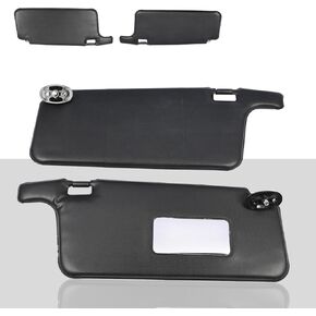 2PCS Interior Sun Visor Sunvisor Compatible with Honda Civic 1996 1997 1998 1999 2000 iES CX DX EX EXR HX LX Replace 83230-S01-A32ZC 83280-S01-A32ZA Pair Left & Right Sun Visors