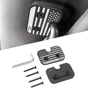 Sun Visor Repair Kit Compatible with 2019-2025 Ram 1500, JOYTUTUS Aluminum Sun Visor Clips, Used for Restores and Repairs Sagging Sun Visor