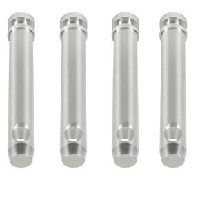 Upgraded 4 Pack S07070200 Cat 1 Top Link Pin 3/4 in Dia Pin 5-1/2 Top Link Pin Hitch Pin Accessories for Tractors