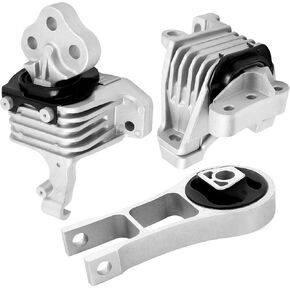 3PCS Engine and Transmission Mounts Set Compatible with 2014-2021 Cherokee, 2015-2019 Chry~sler 200 2.4L, OE 68192831AF 68418876AB 68157441AD