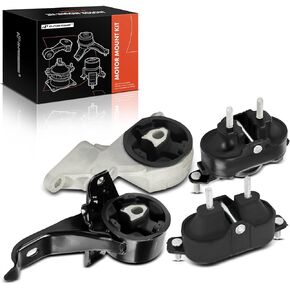 مجموعة محرك محرك A-Premium 4PCS متوافقة مع شيفروليه ماليبو 2004-2008 و Pontiac G6 2005-2007 & Saturn Aura 2007-2008 ، V6 3.5L ، ناقل حركة أوتوماتيكي