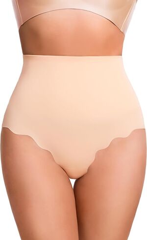 HBselect Tummy Control Thong Shapewear for Women, High Waist Seamless Shaping Underwear Body Shaper Panties Girdle in Saudi Arabia