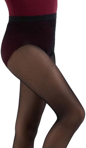 Capezio Big Girls Studio Basics Fishnet Fishless ضيق ضيق in Saudi Arabia