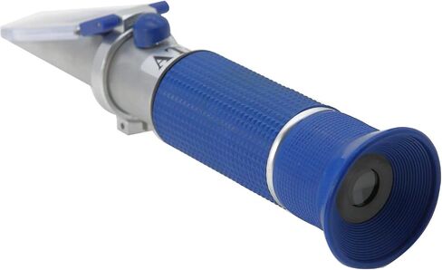 AMTAST Brix Refractometer Hydrometer 0-90% Range with ATC Refractometer for Liquid Fruit Canned Food Sugar Content Test in Kuwait