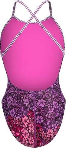 Dolfin Uglies Womens Print One Piece Swimsuit - Athletic Diver Back Practice Suit for Training Sports and Fitness in Saudi Arabia