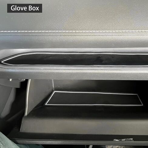 Liner Mats Compatible with Toyota RAV4 2019-2024 2025 RAV 4 Prime 2021-2025 Accessories Custom Fit Cup Holder Liner Door Pocket Center Console Anti Dust Insert Pads 15 Pcs Set Black Trim in Kuwait