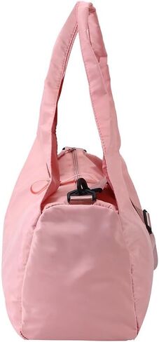 Large Gym Duffle Bag with Yoga Mat Buckle, Waterproof Weekender, Carry On Tote for Women Pink in Saudi Arabia
