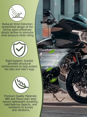 Road Glide Side Panel Bracket Mounting Kits, Motorcycle Fairing Support Brackets Compatible with Harley Touring CVO Road Glide ST FLTRXSTSE 2024 FLTRXSE 2023 2024 (Gloss Black) in Saudi Arabia