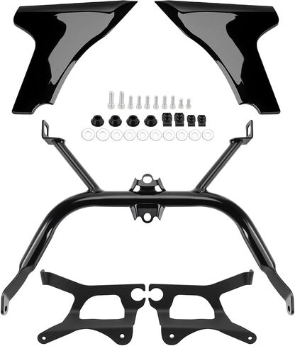 Road Glide Side Panel Bracket Mounting Kits, Motorcycle Fairing Support Brackets Compatible with Harley Touring CVO Road Glide ST FLTRXSTSE 2024 FLTRXSE 2023 2024 (Gloss Black) in Saudi Arabia