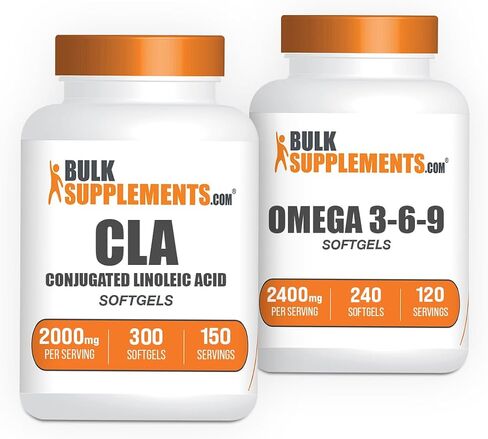 CLA 2000mg softgels + Omega 3-6-9 Softgels in Saudi Arabia