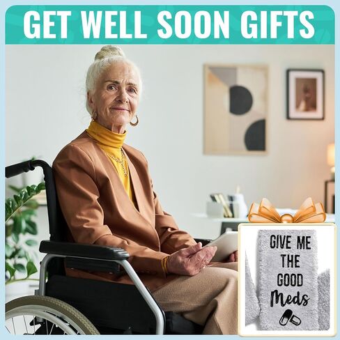 HAPPYPOP Get Well Soon Gifts for Men - After Surgery Socks Gray in Saudi Arabia